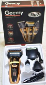 Geemy 3 in 1 Rechargeable Shaver & Trimmer Set - Image 2