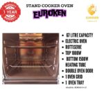 Euroken 3G+1(3 Gas+1 Hot Plate) 65x60 Standing Cooker EURO65 - Image 8