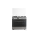 VON VCF964271FSX Freestanding Cooker – 4 Gas + 2 Electric Burners, Cast Iron Pan Support, Flame Failure Device